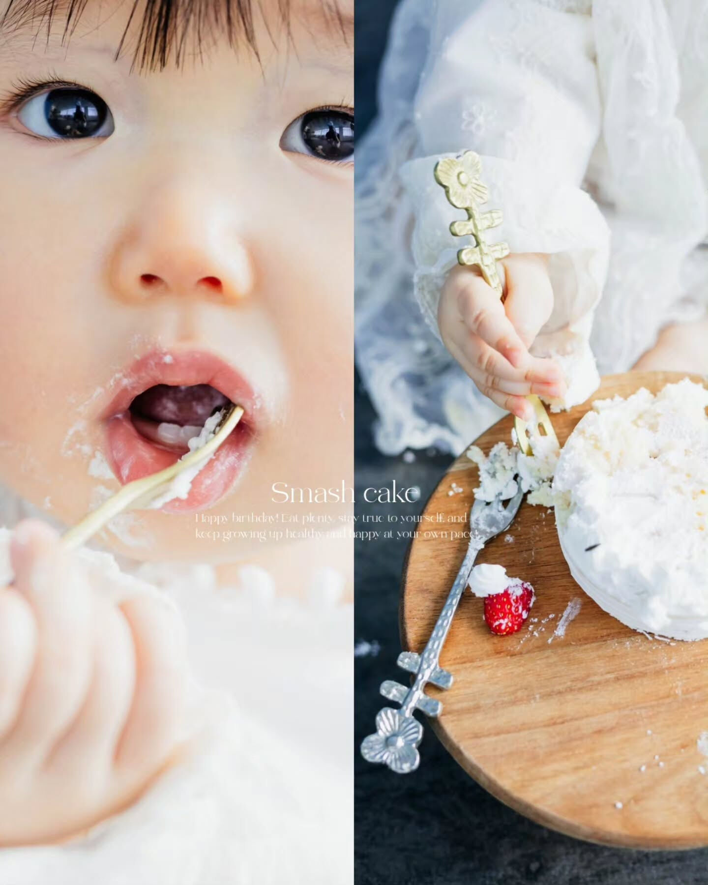 【 Smash Cake Birthday Photo🎂 】