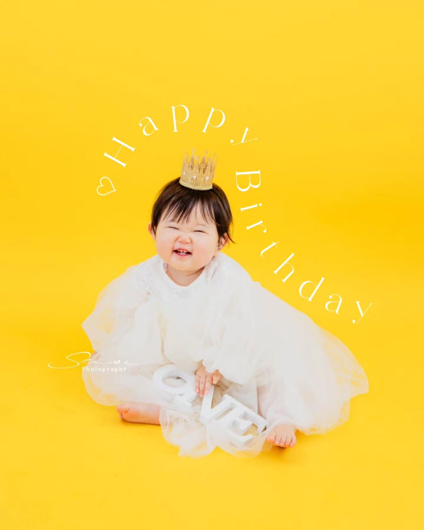 【 Smash Cake Birthday Photo🎂 】