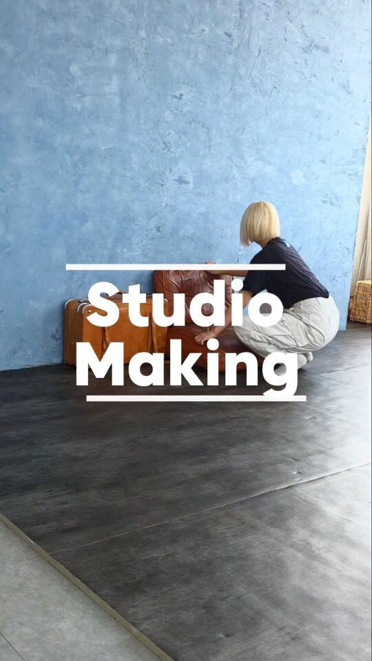 【 ある日のStudioセッティング風景 】⁡